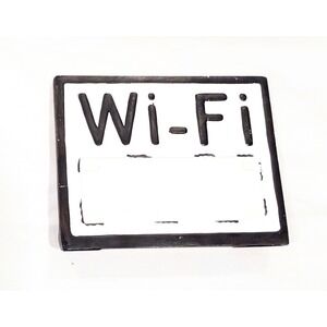 Better Homes & Gardens Resin WiFi Password Decorative Freestanding Sign